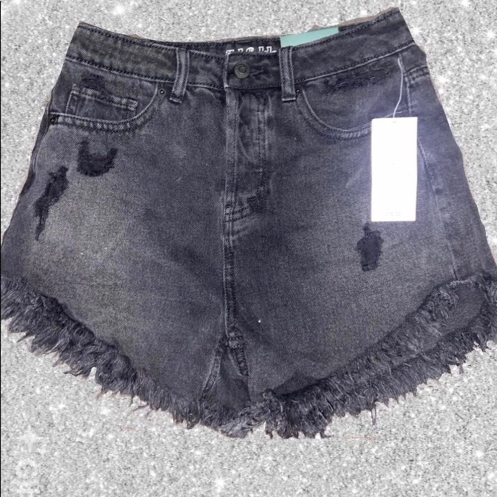 Wild Fable Black Jean Shorts